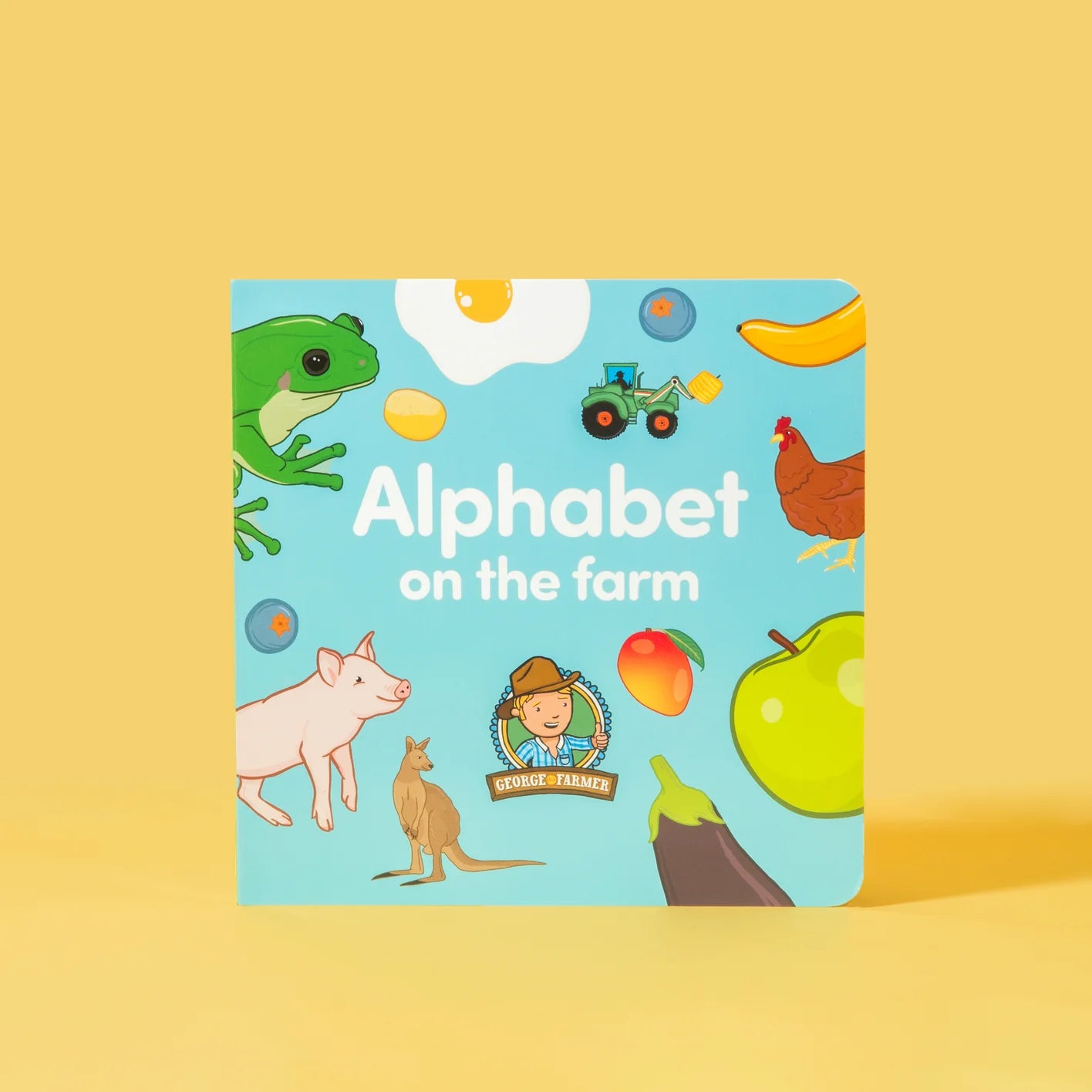 Alphabet on the Farm Board Book