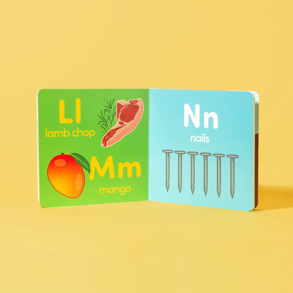 Alphabet on the Farm Board Book