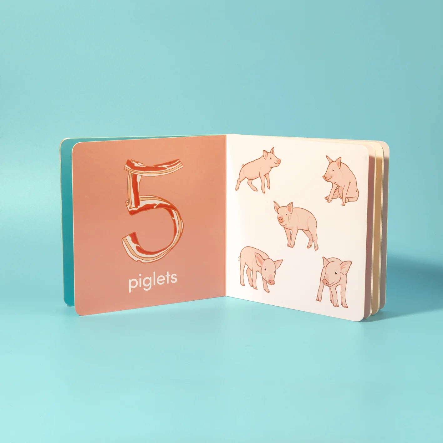 Numbers on the Farm Board Book