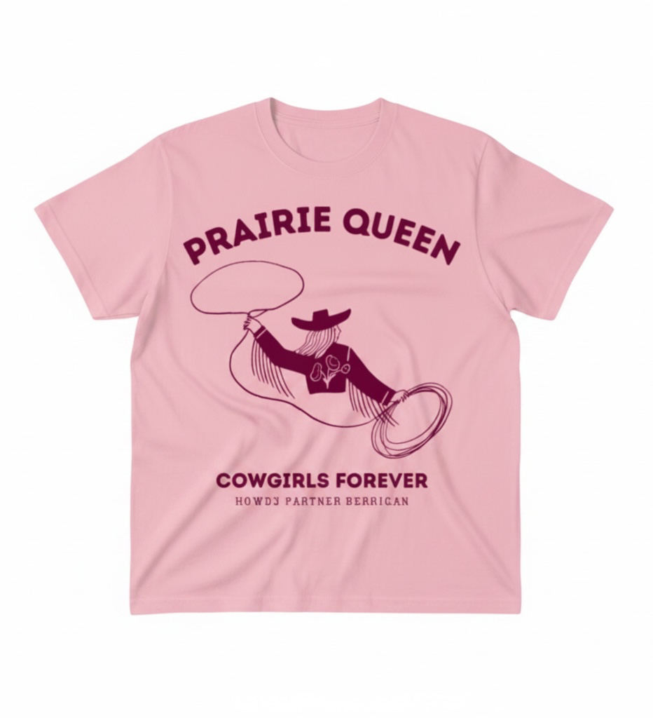 Prairie Queen Kids' T-shirt - Pink