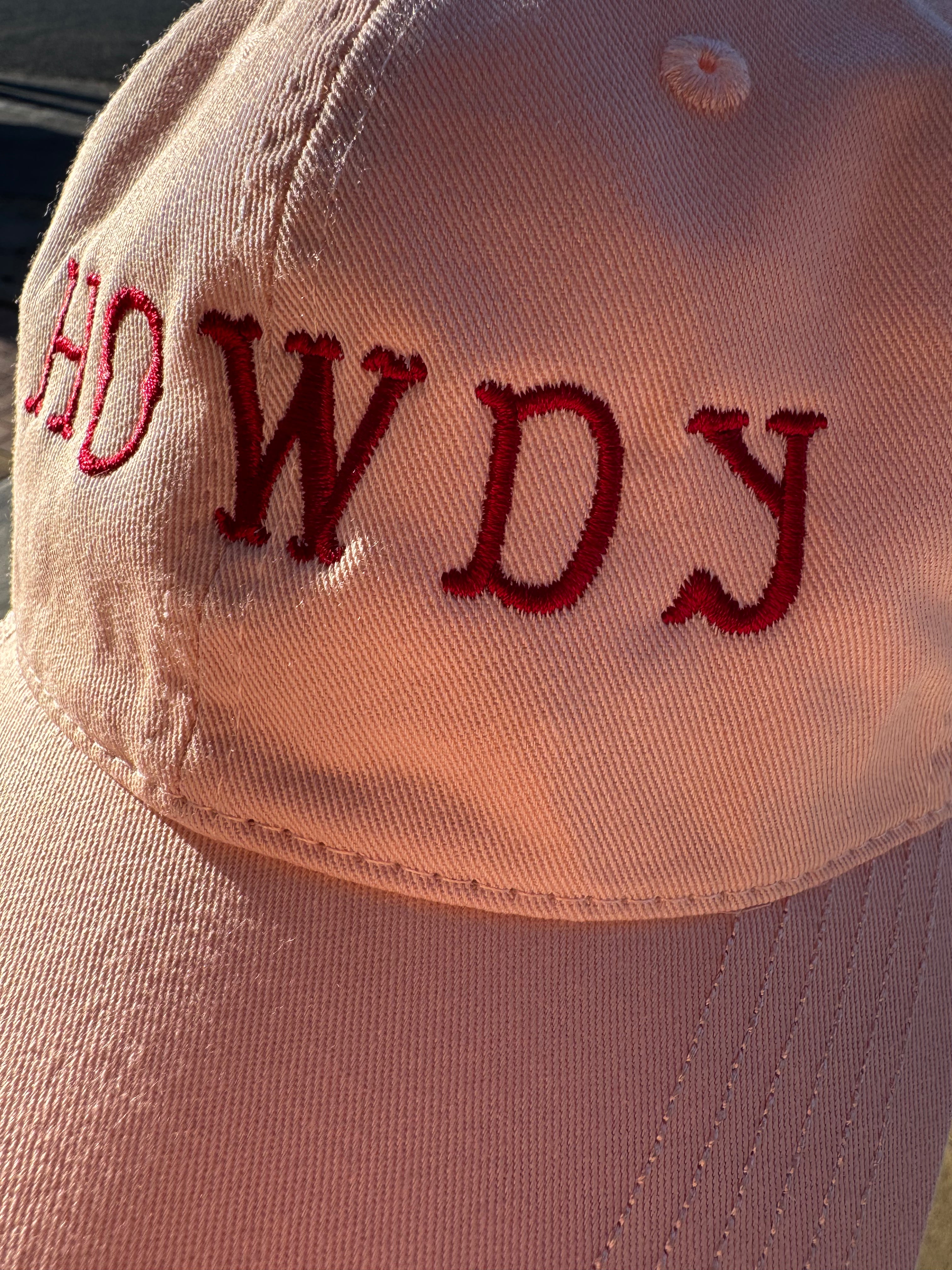 High Noon Dad Cap - Blush