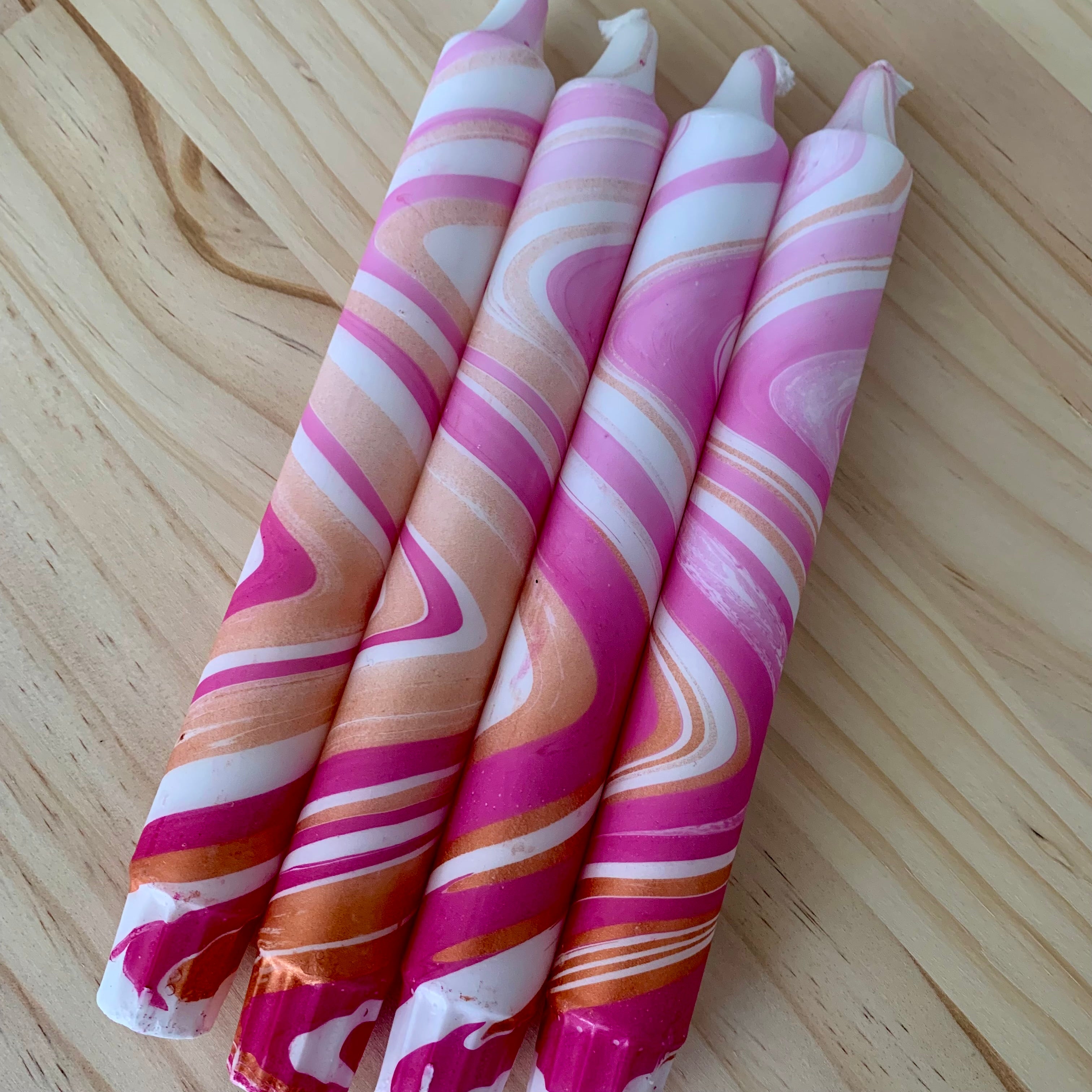 Taper candles - Danish Summer vibes