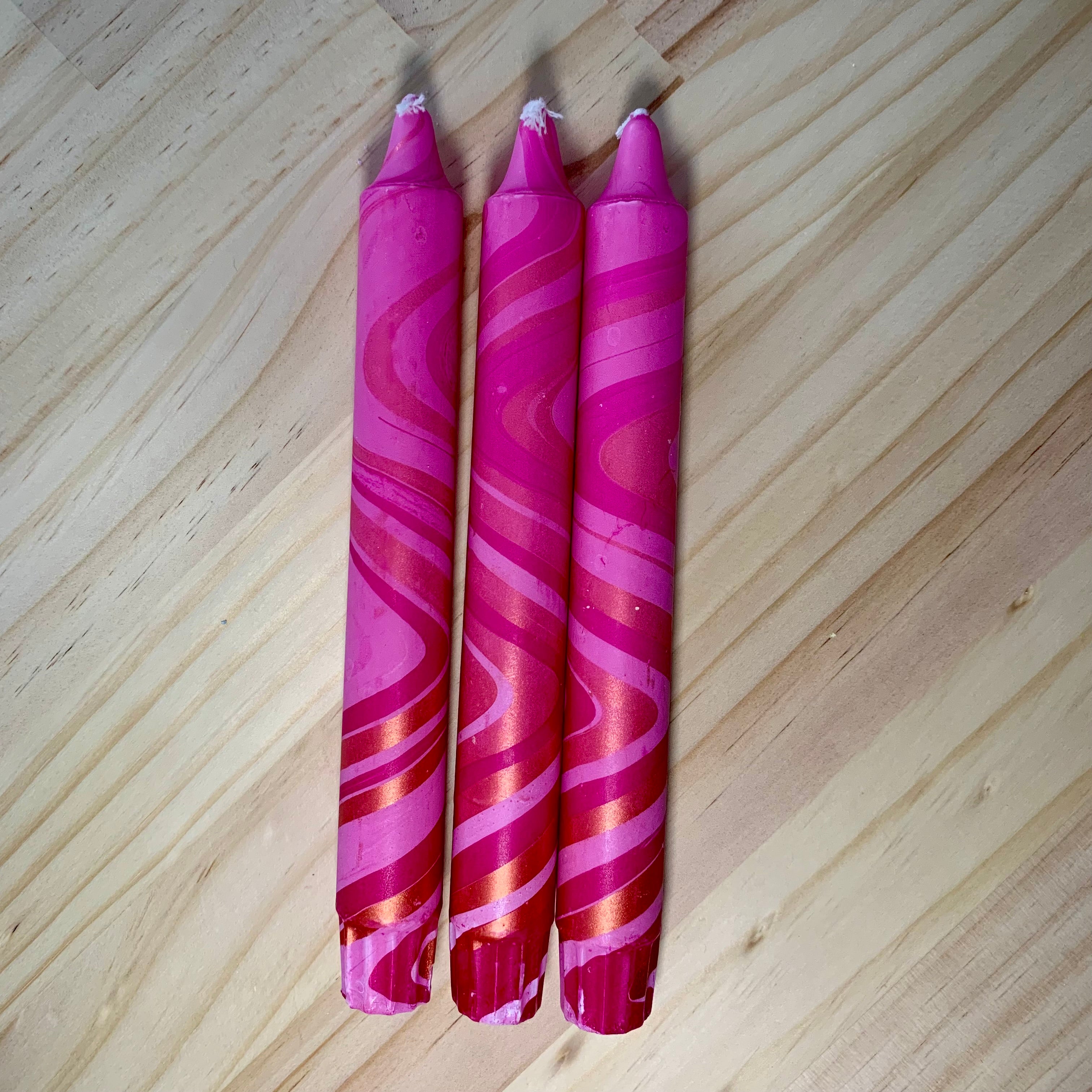 Taper candles - Danish Summer vibes