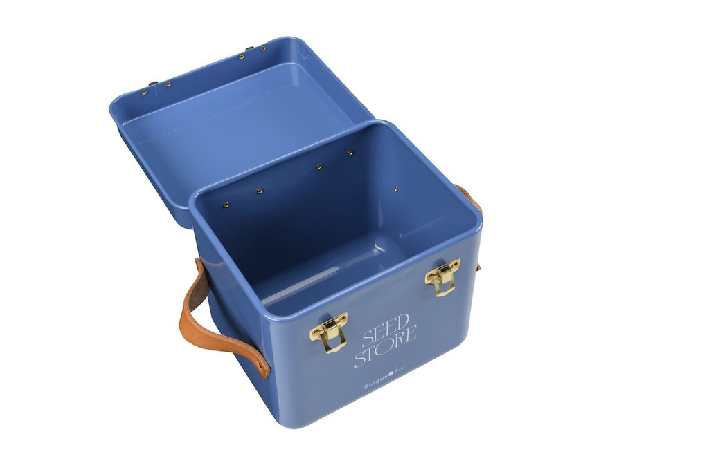 Burgon & Ball Mini Seed Store - Cotswold Blue