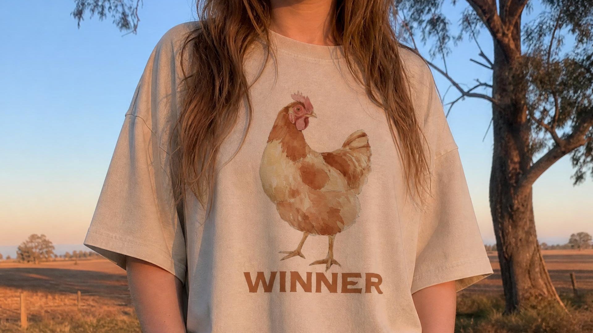 'Winner' Boxy Cotton T-Shirt