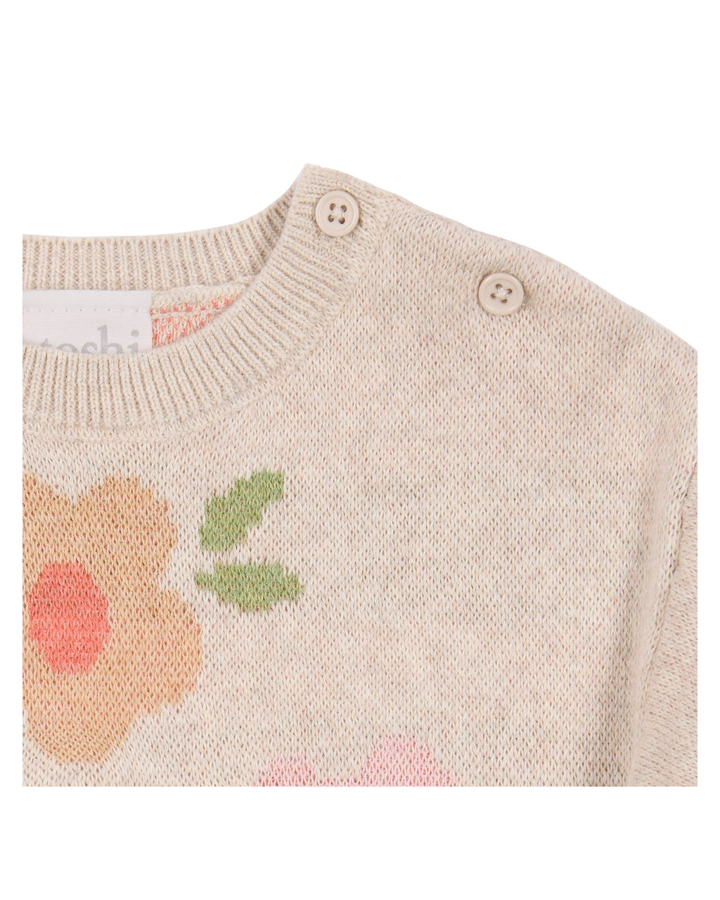 Organic Pullover Knit - Rosie Posie