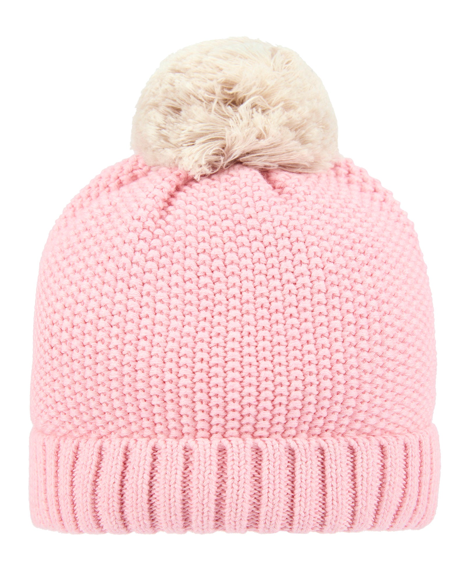 Organic Beanie Bobby - Misty Rose
