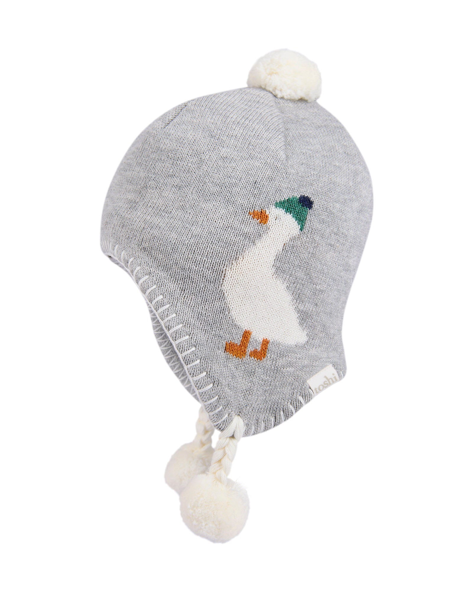 Organic Earmuff Beanie - Lucie Goosie