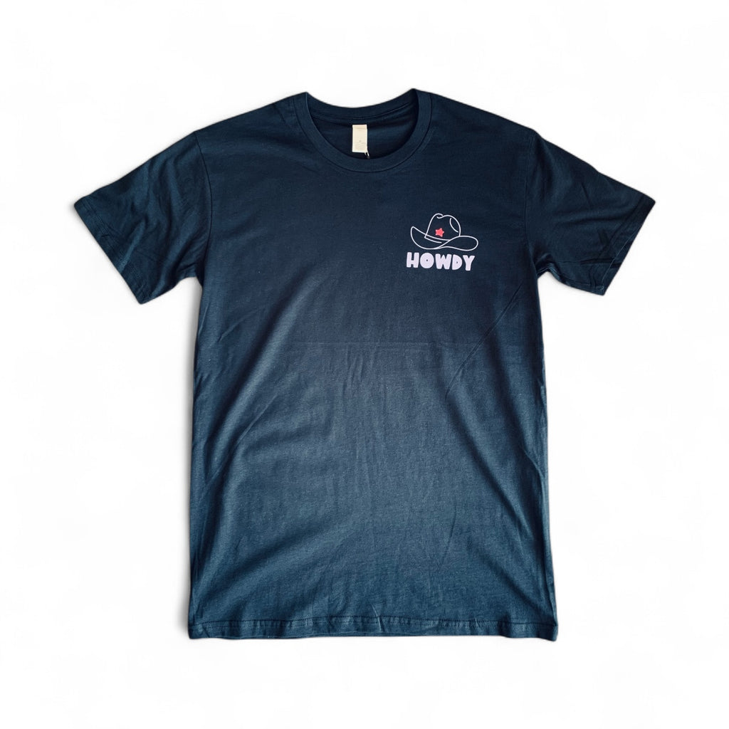 Howdy Partner Tee - Navy