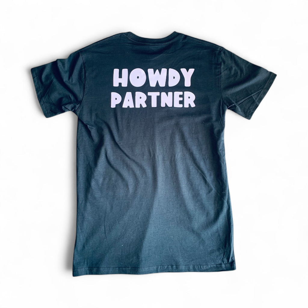 Howdy Partner Tee - Navy