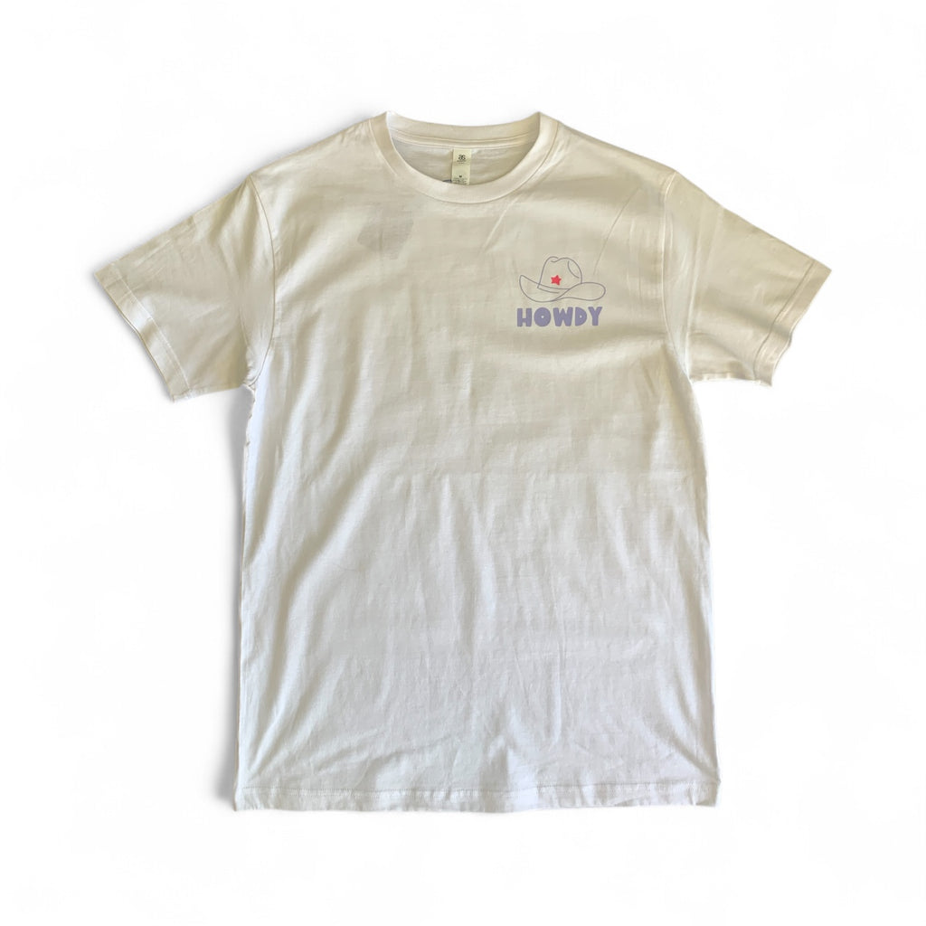 Howdy Partner Tee - White