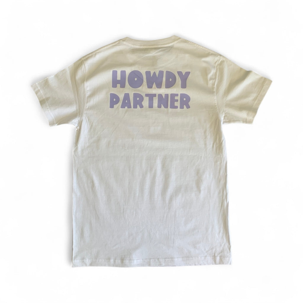 Howdy Partner Tee - White