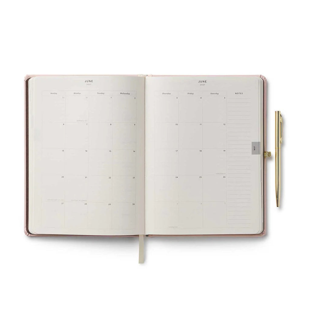 2027 RIFLE PAPER Weekly 12 month Hardcover Planner with Pen - Paisley