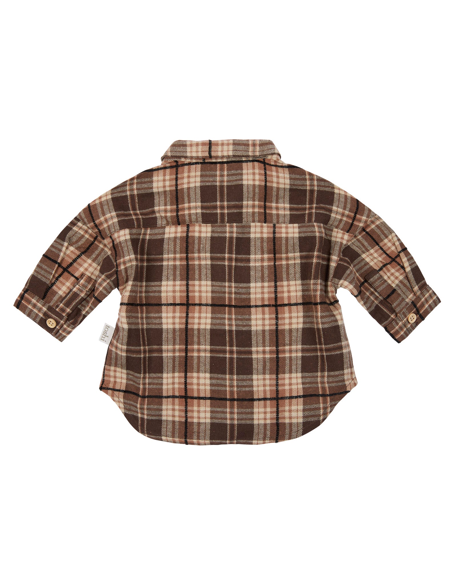 Baby Flannel Shirt - Plaid