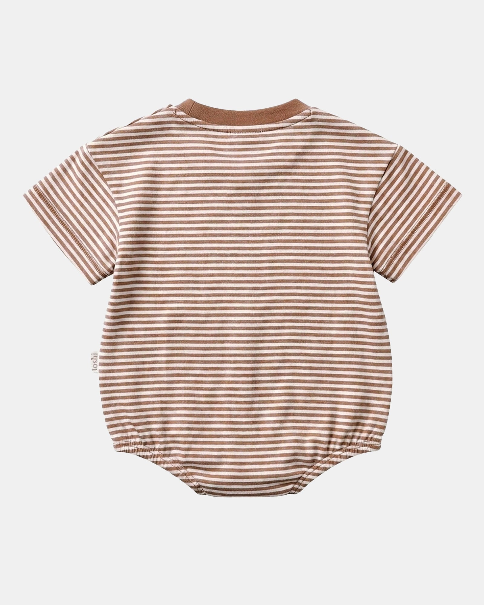 Onesie S/S Bubble Mini Mocha