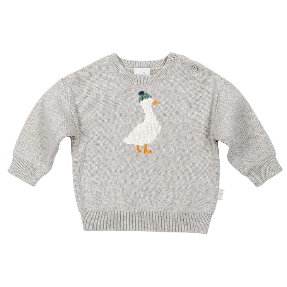 Organic Pullover Knit - Lucie Goosie