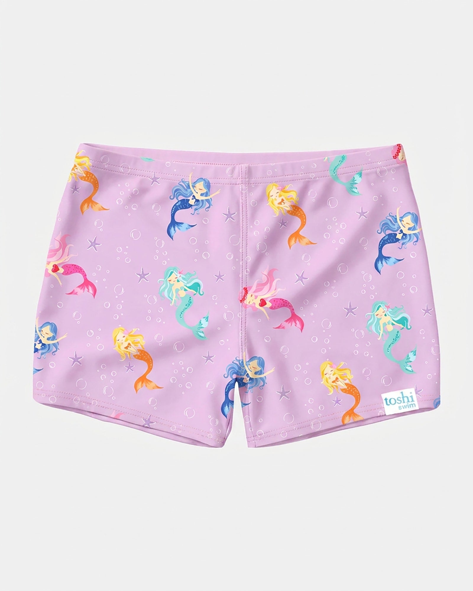 Swim Bike Shorts Twinkle Princess Mermaid