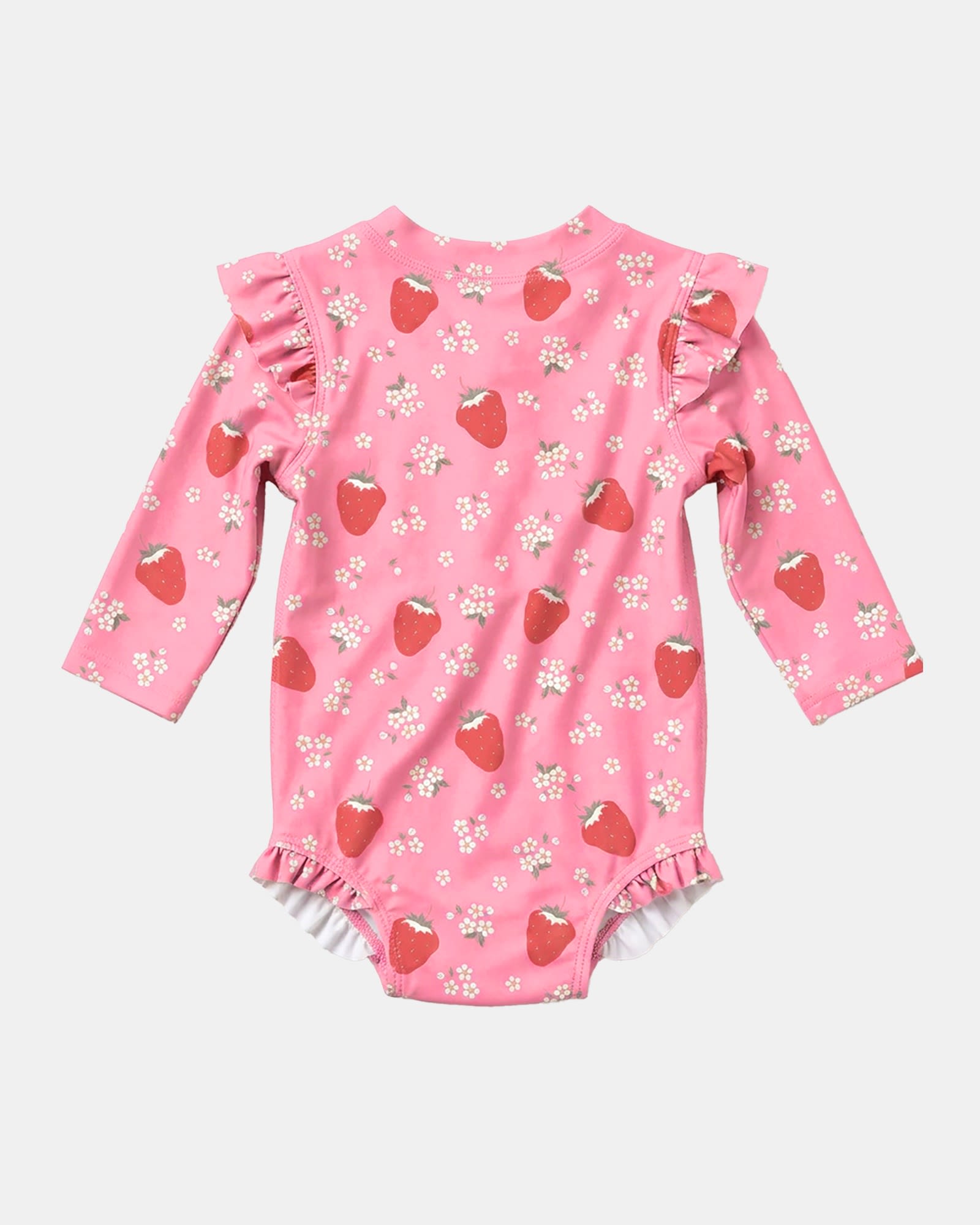 Swim Onesie L/S Twinkle Strawberry