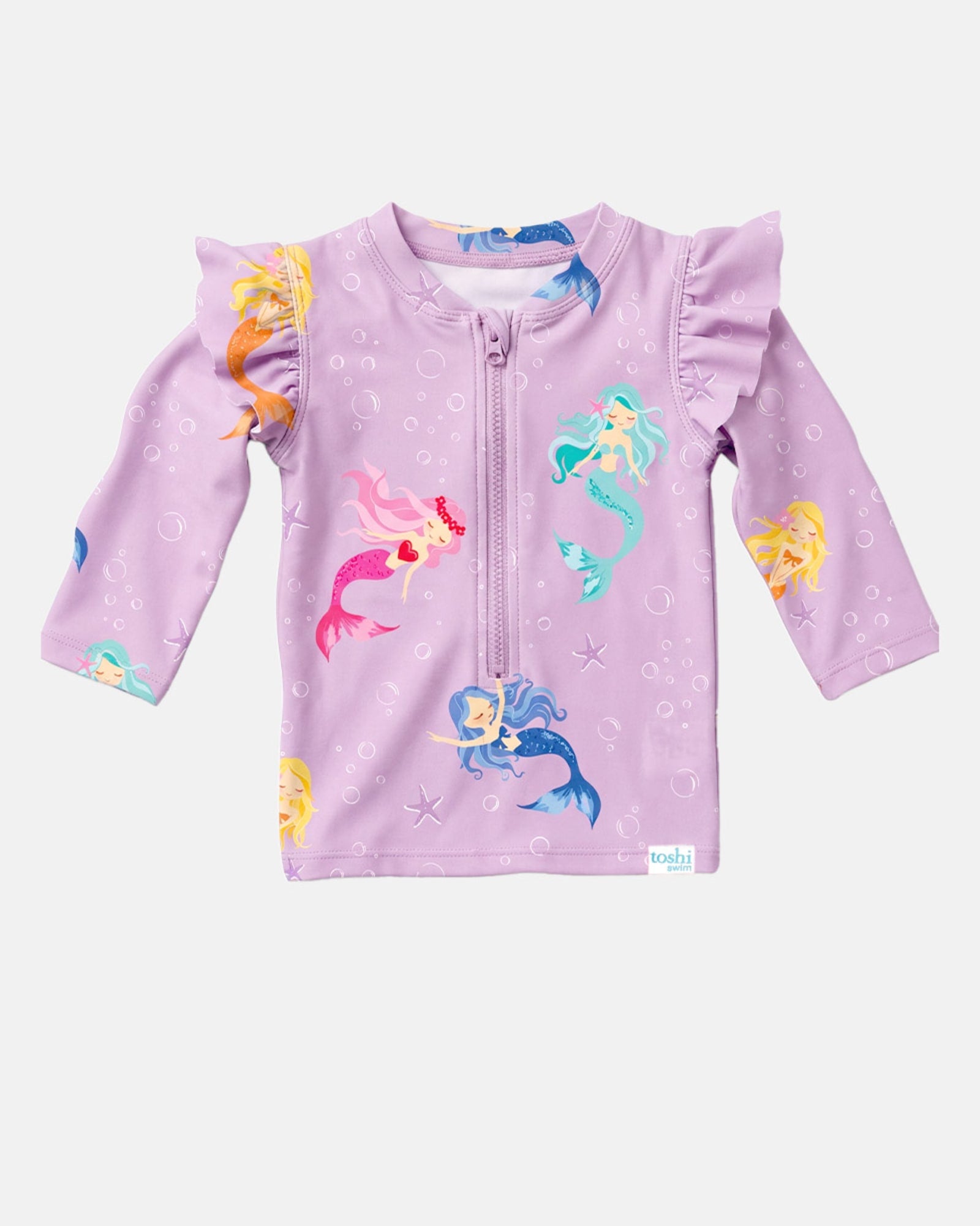 Swim Rashie L/S Twinkle Princess Mermaid