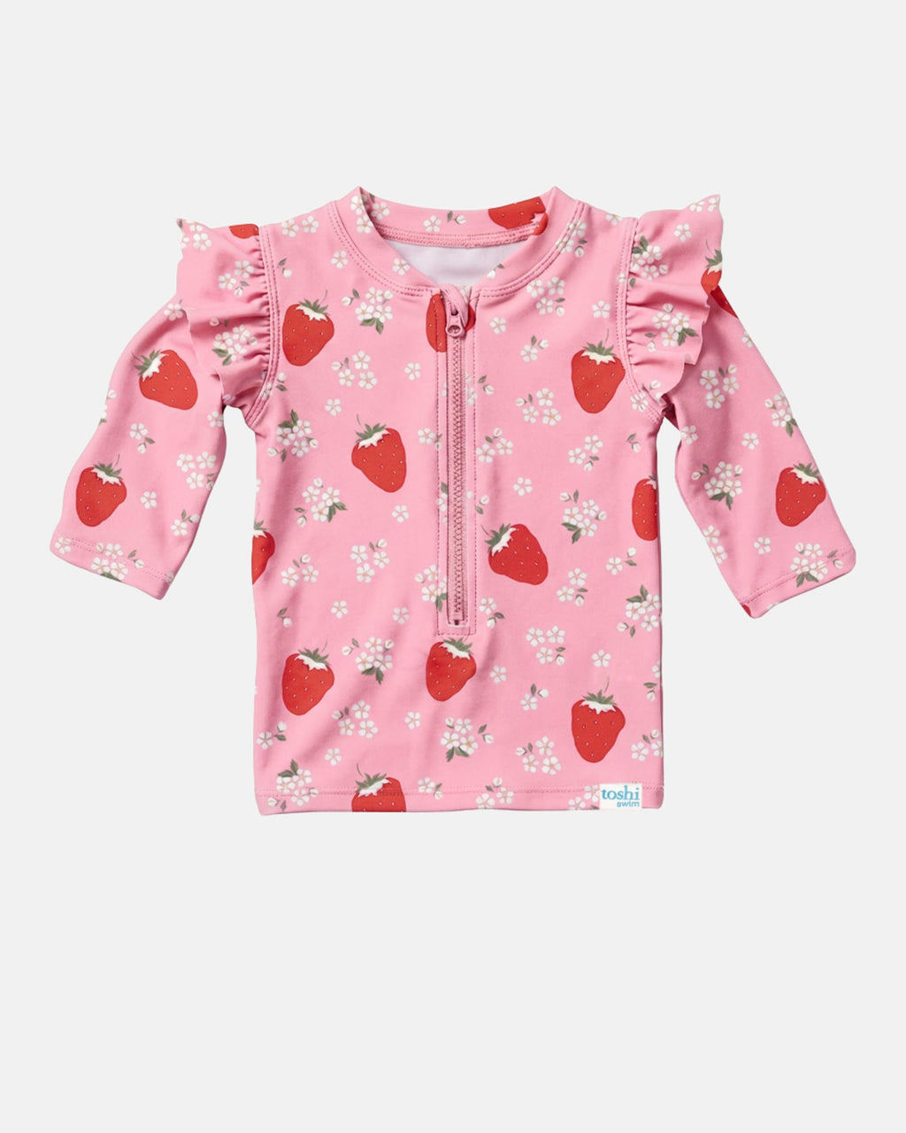Swim Rashie L/S Twinkle Strawberry
