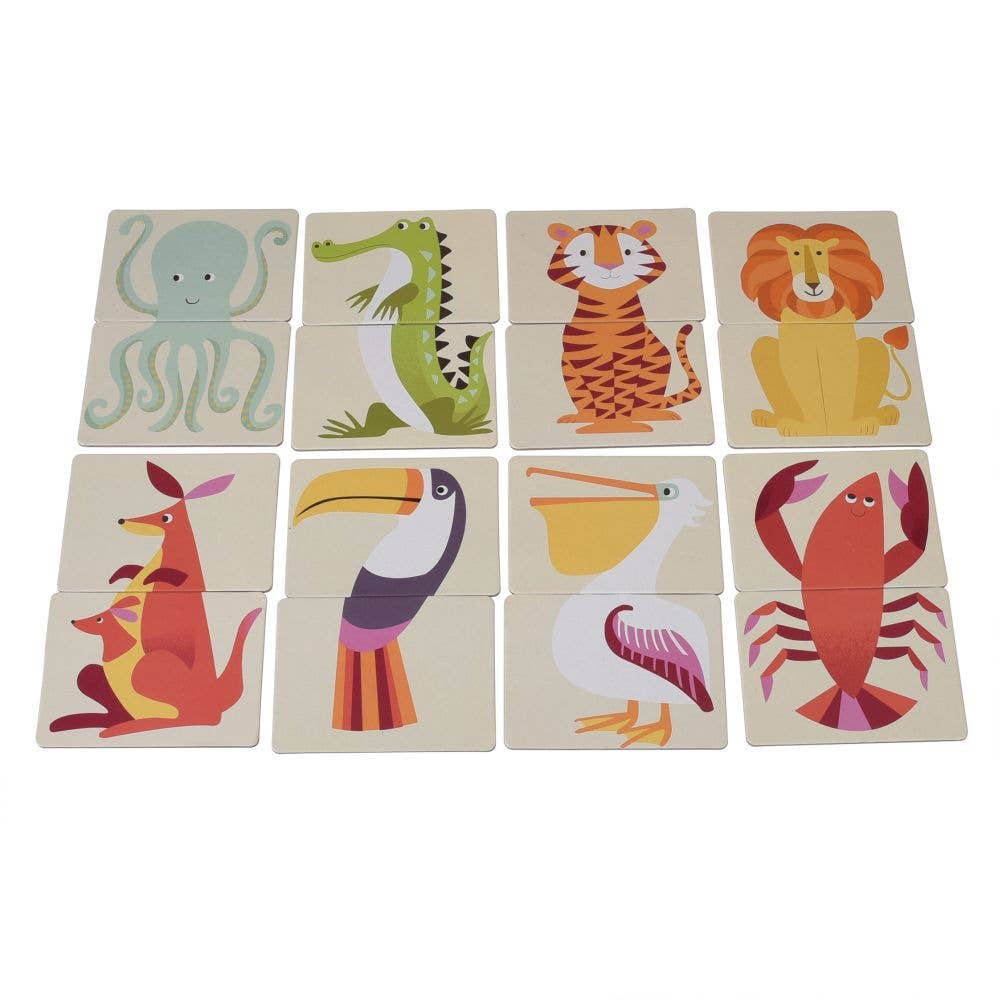 Rex London Heads & Tails Game Colourful Creatures