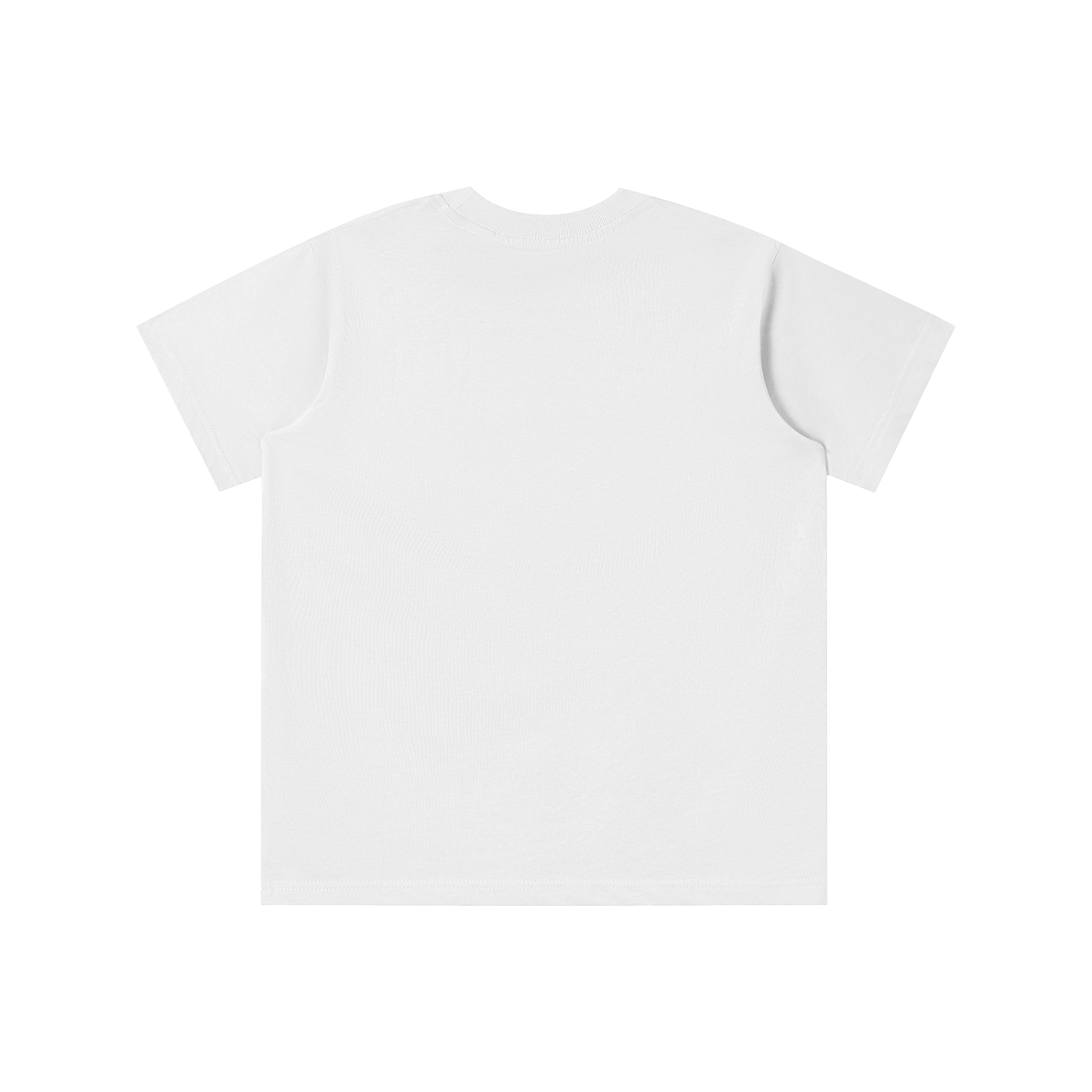 Kids Howdy Partner Logo Tee - White/Aqua