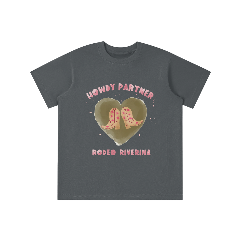 Kids Howdy Partner Graphic Tee - Rodeo