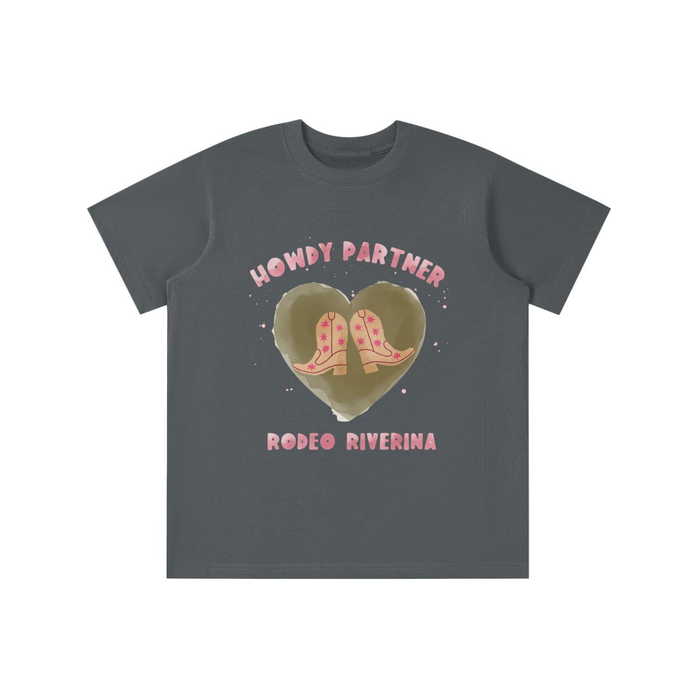 Kids Howdy Partner Graphic Tee - Rodeo