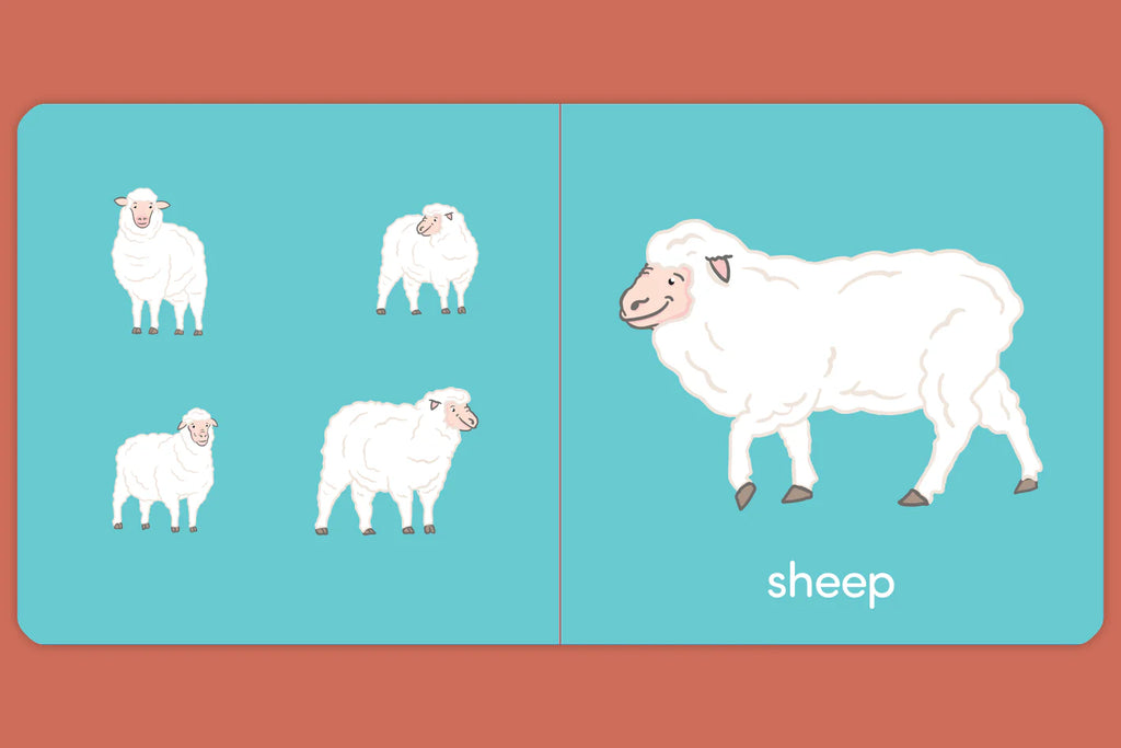 Animals on the Farm Board Book