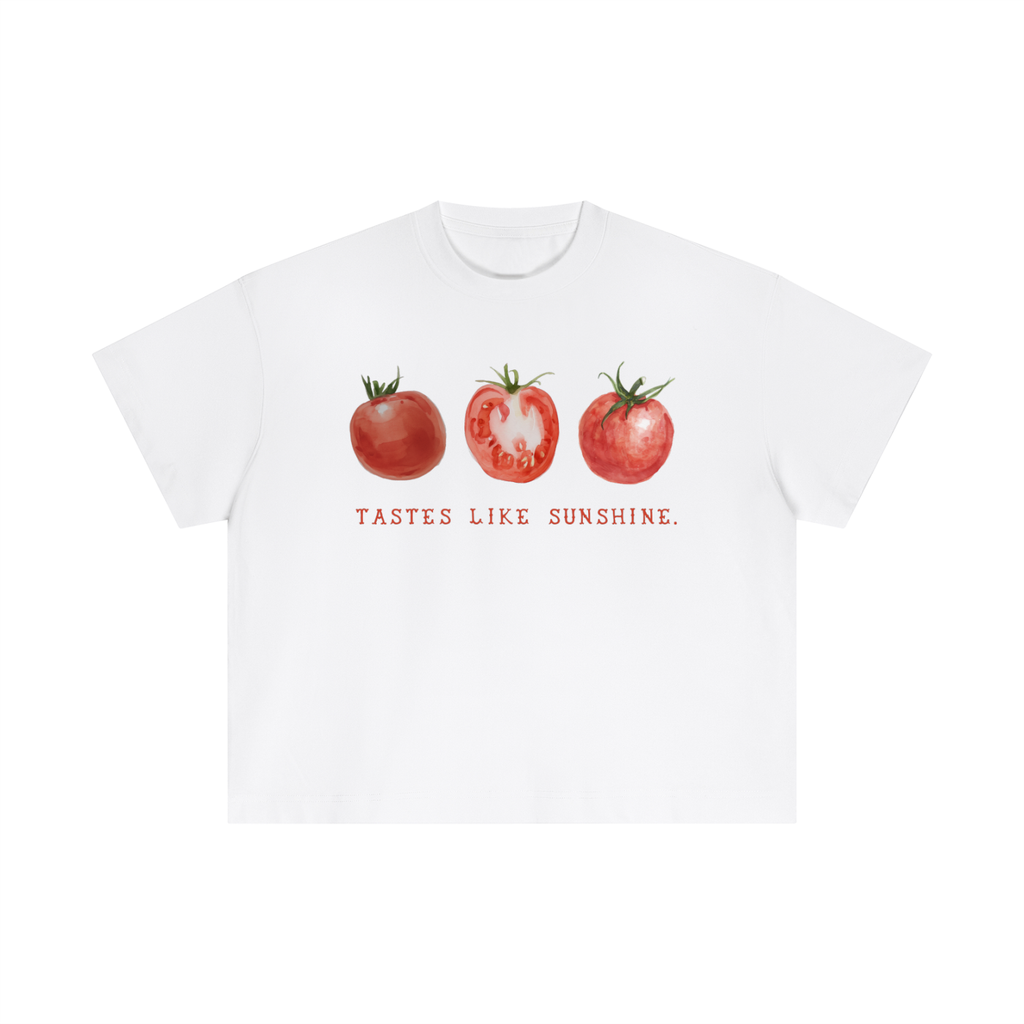 Tasty Toms Boxy Tee by Howdy Partner