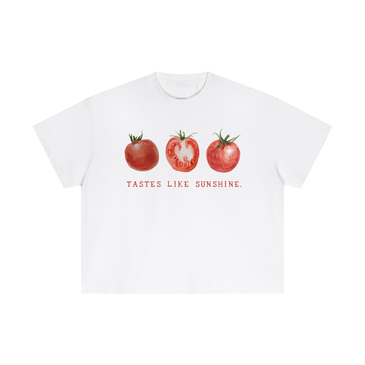 Tasty Toms Boxy Tee by Howdy Partner