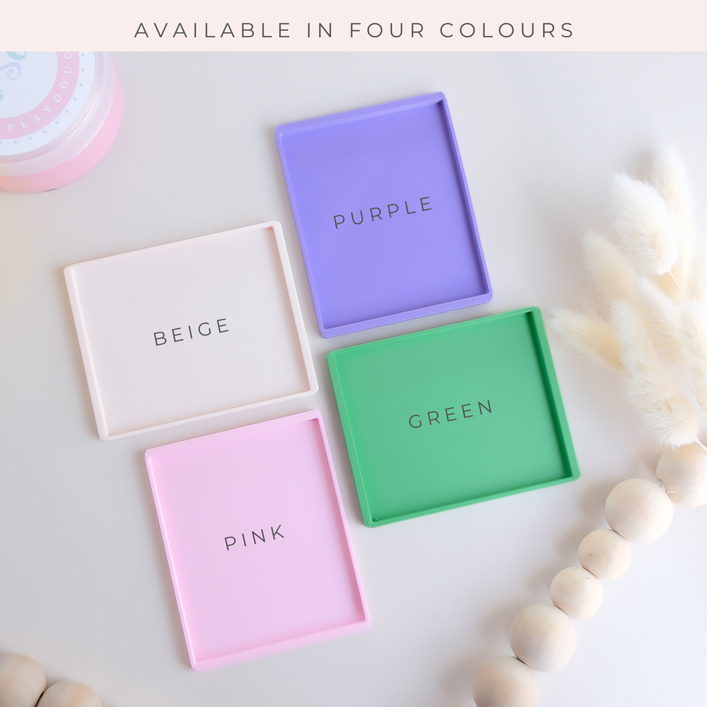 Eco Playdough Stamp | Rainbows | Rainbow with cloud