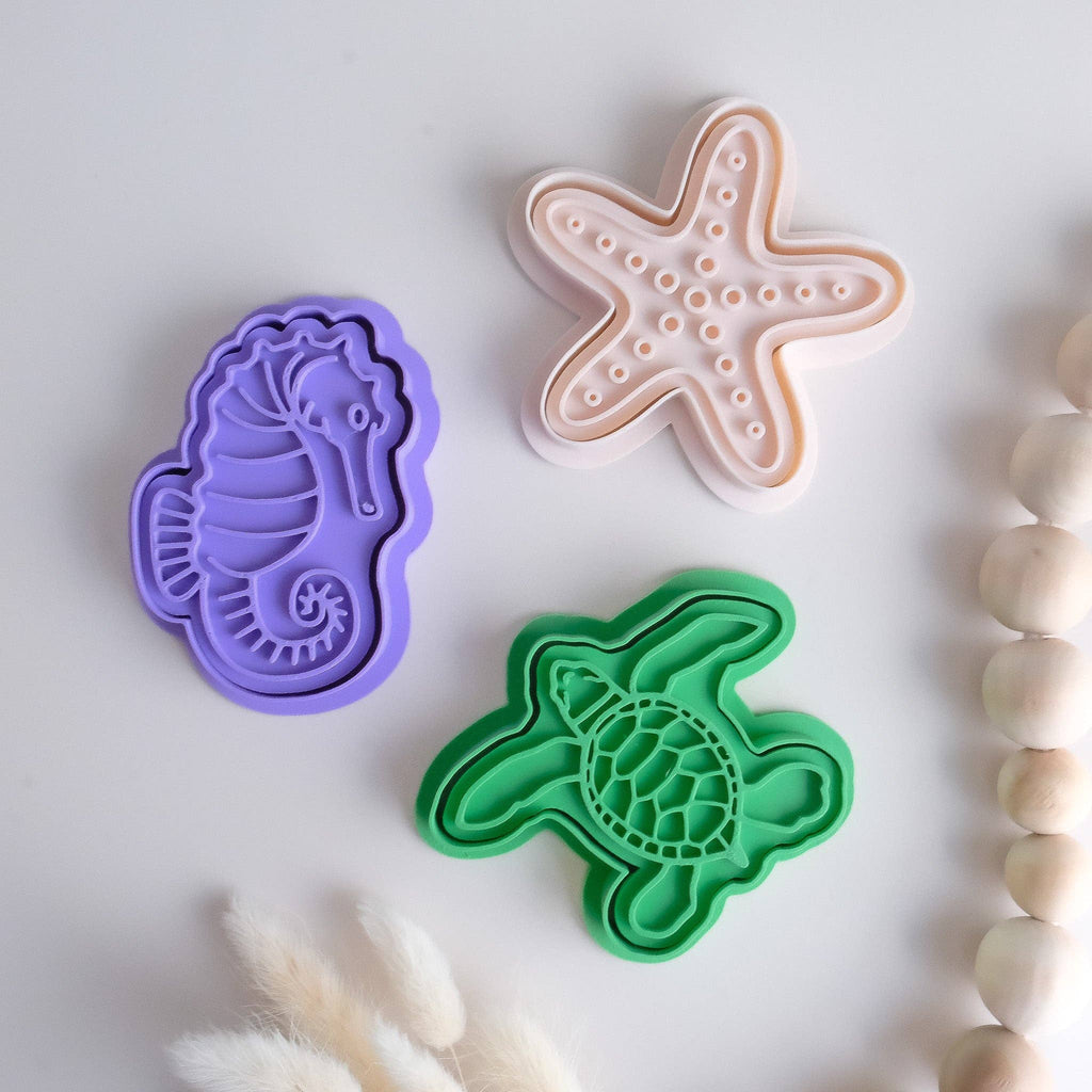 Eco Playdough Stamp | Seahorse