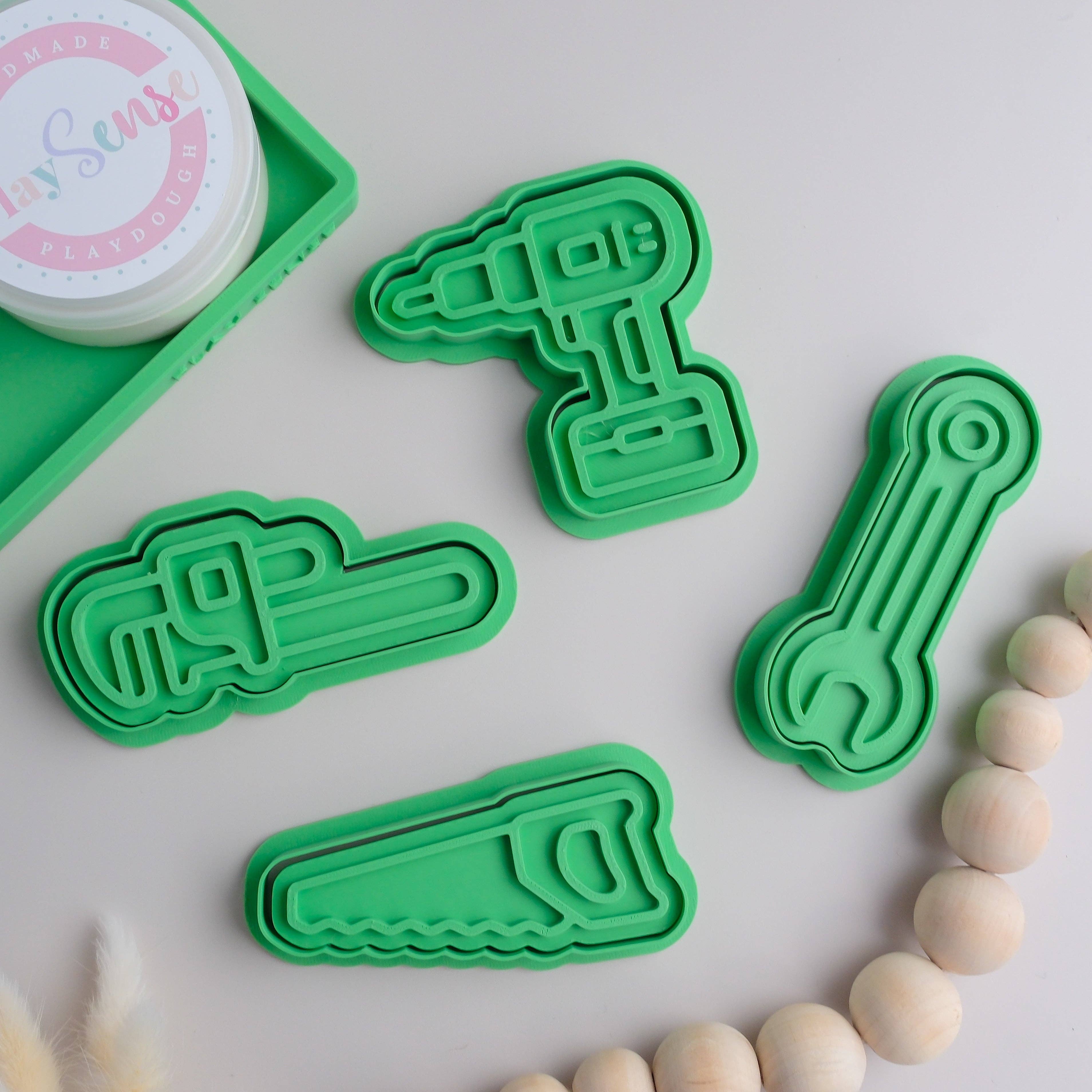 Eco Playdough Stamp | Drill