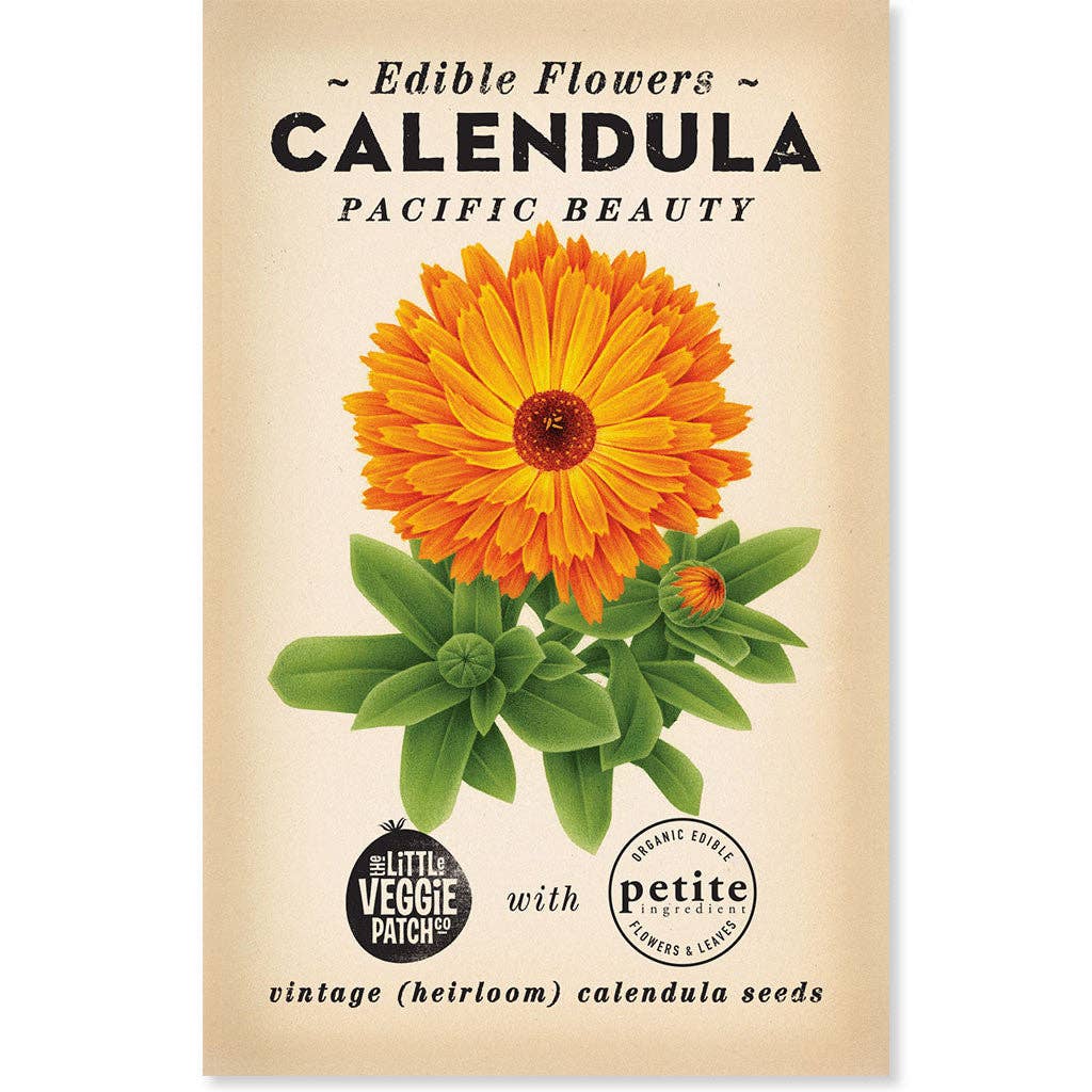 Calendula "princess Mix" Heirloom Seeds