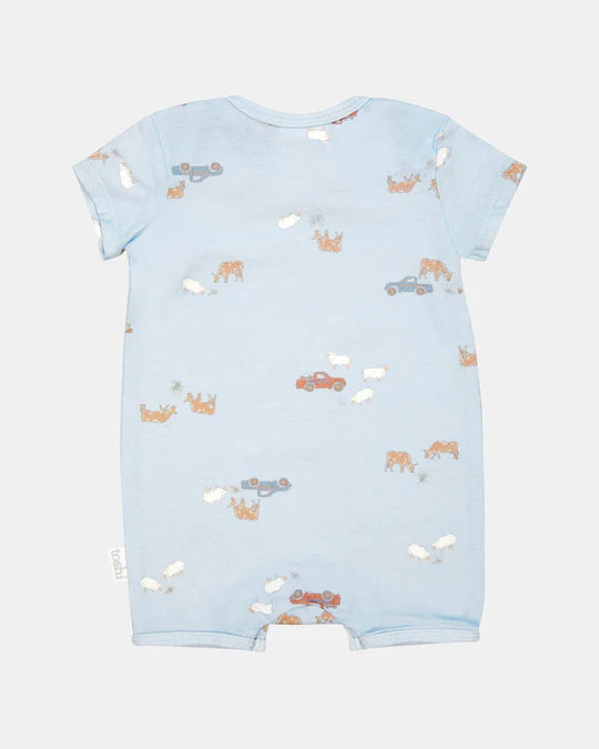Short Sleeve Onesie - Sheep Stations