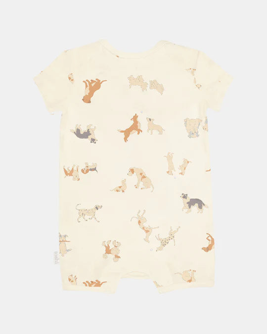 Short Sleeve Onesie - Puppy Love