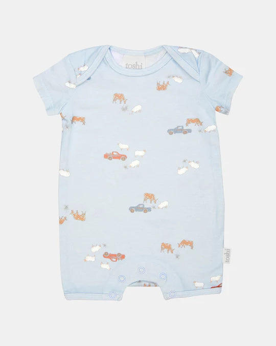 Short Sleeve Onesie - Sheep Stations