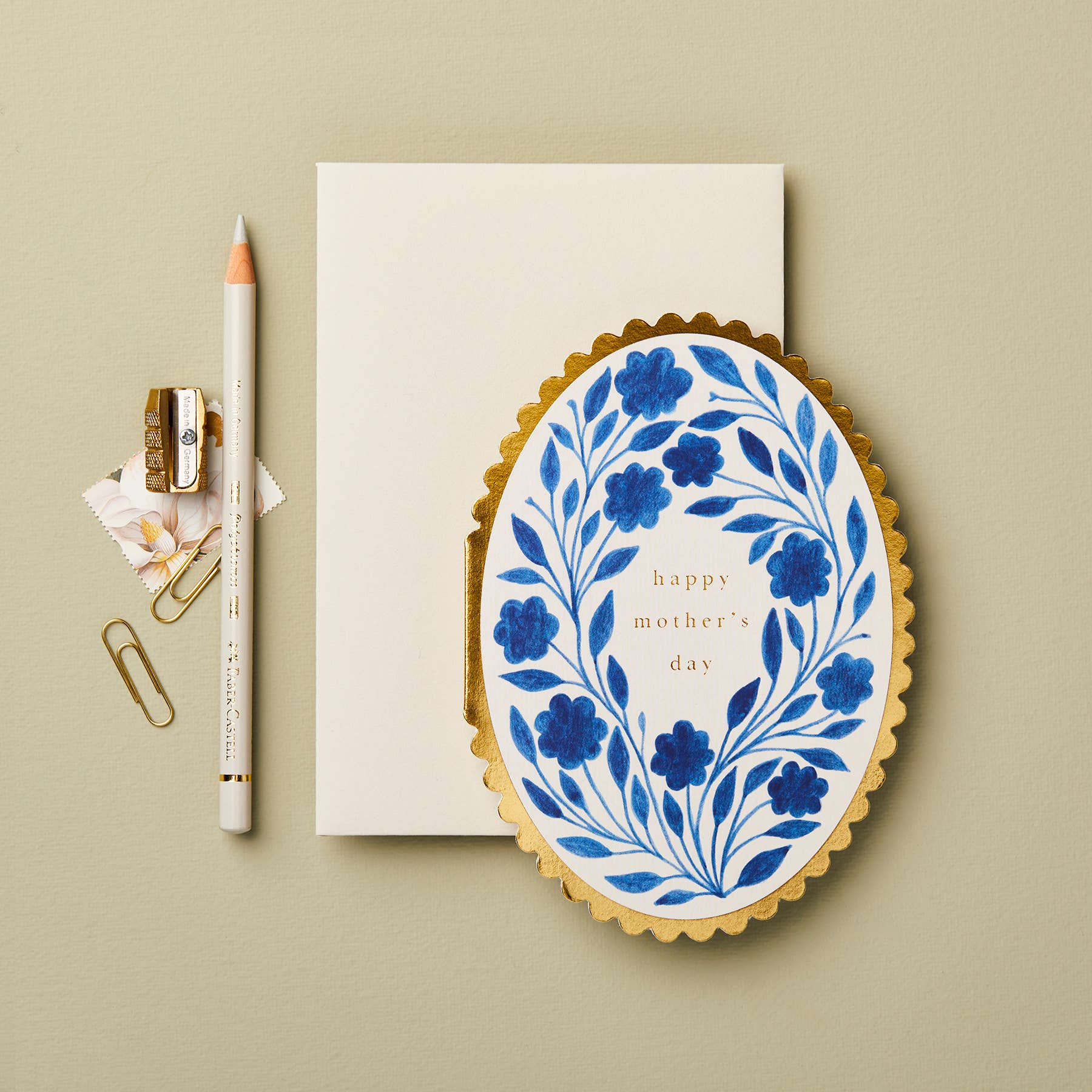 Delft Flora 'Happy Mother's Day' Greeting Card