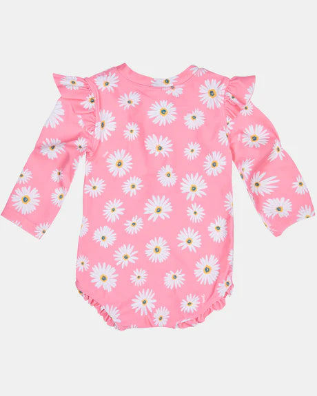 Toshi SWIM Onesie - Watermelon Daisy