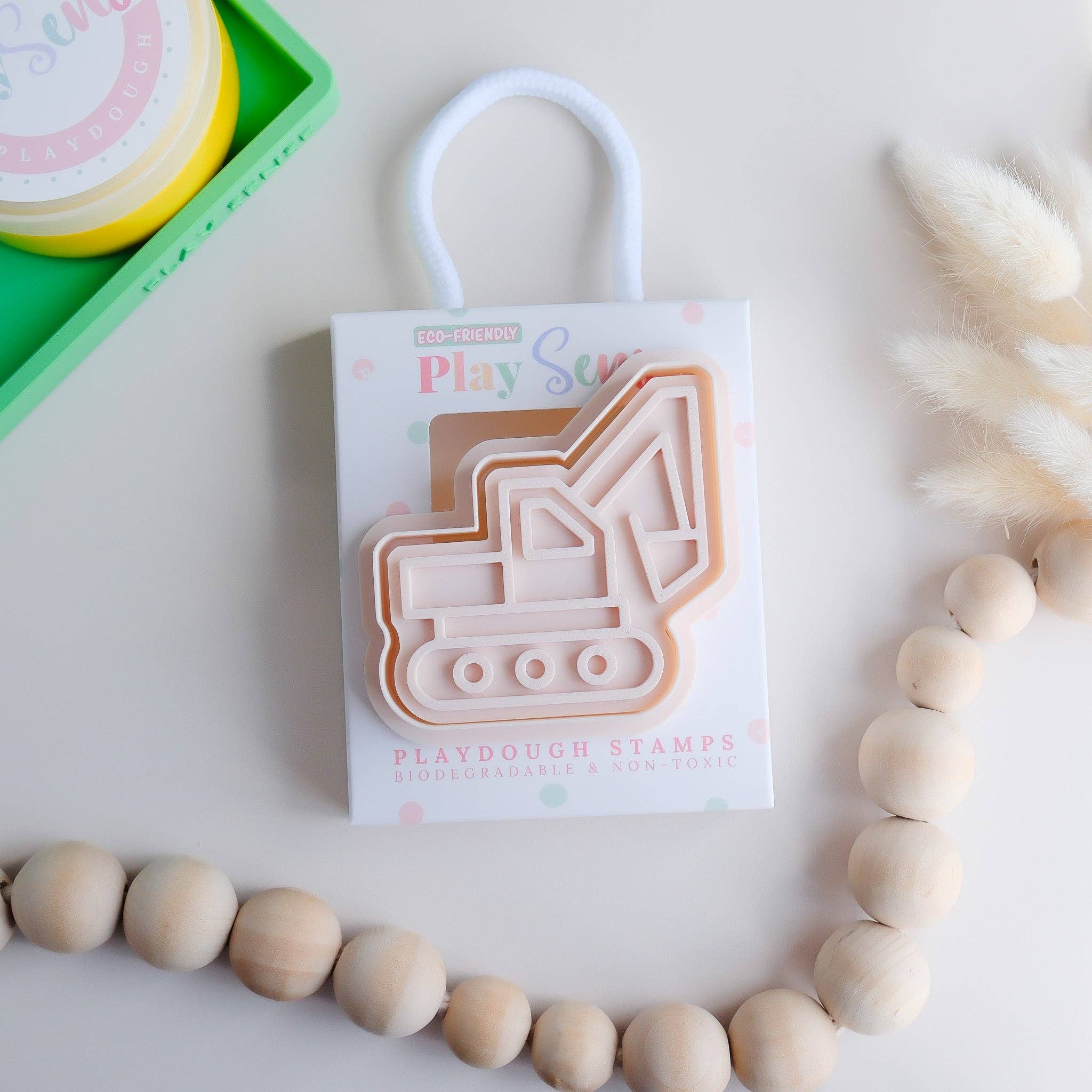 Eco Playdough Stamps | Excavator