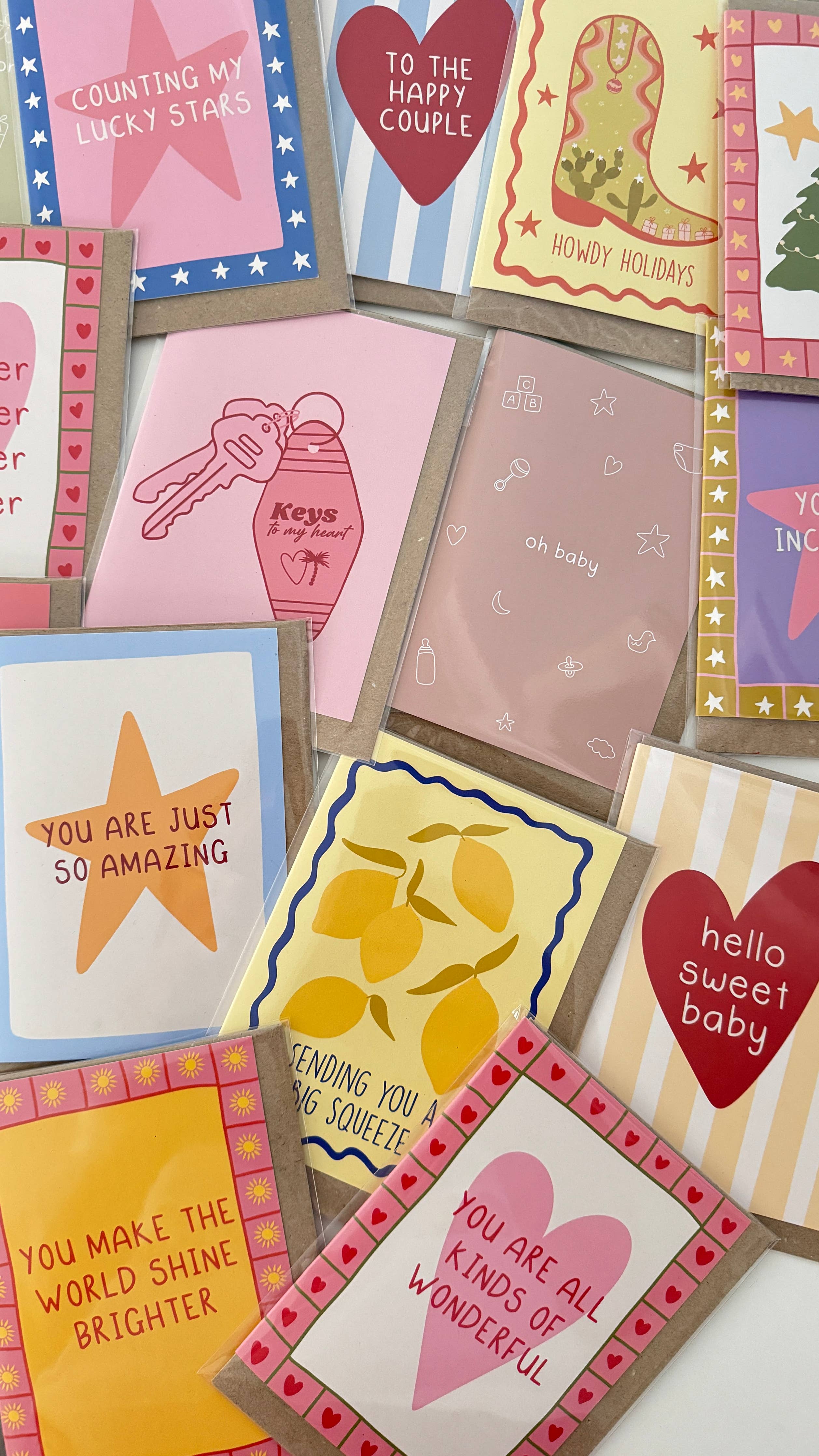 Hello Sweet Baby Greeting Card | Newborn Card | Baby Shower Card